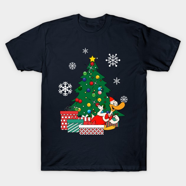 Gandy Goose Around The Christmas Tree T-Shirt by Nova5